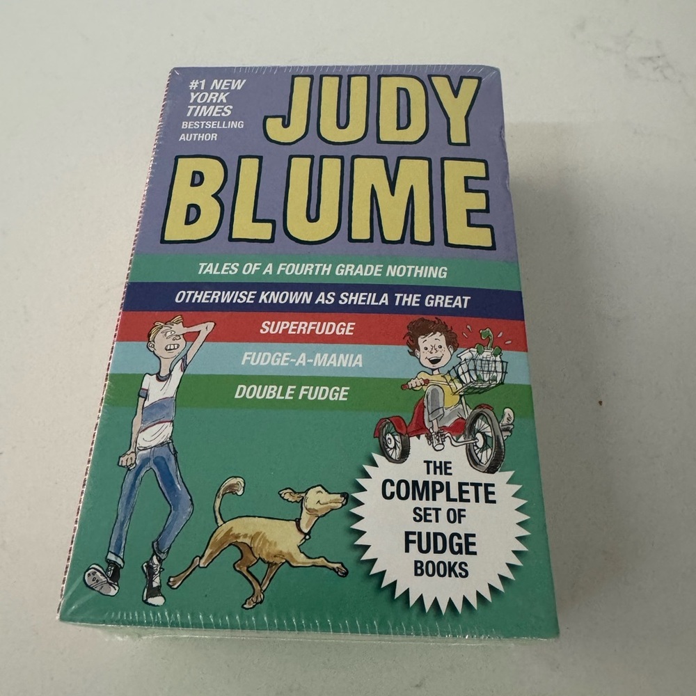 Judy Blume the Complete Fudge Book Set